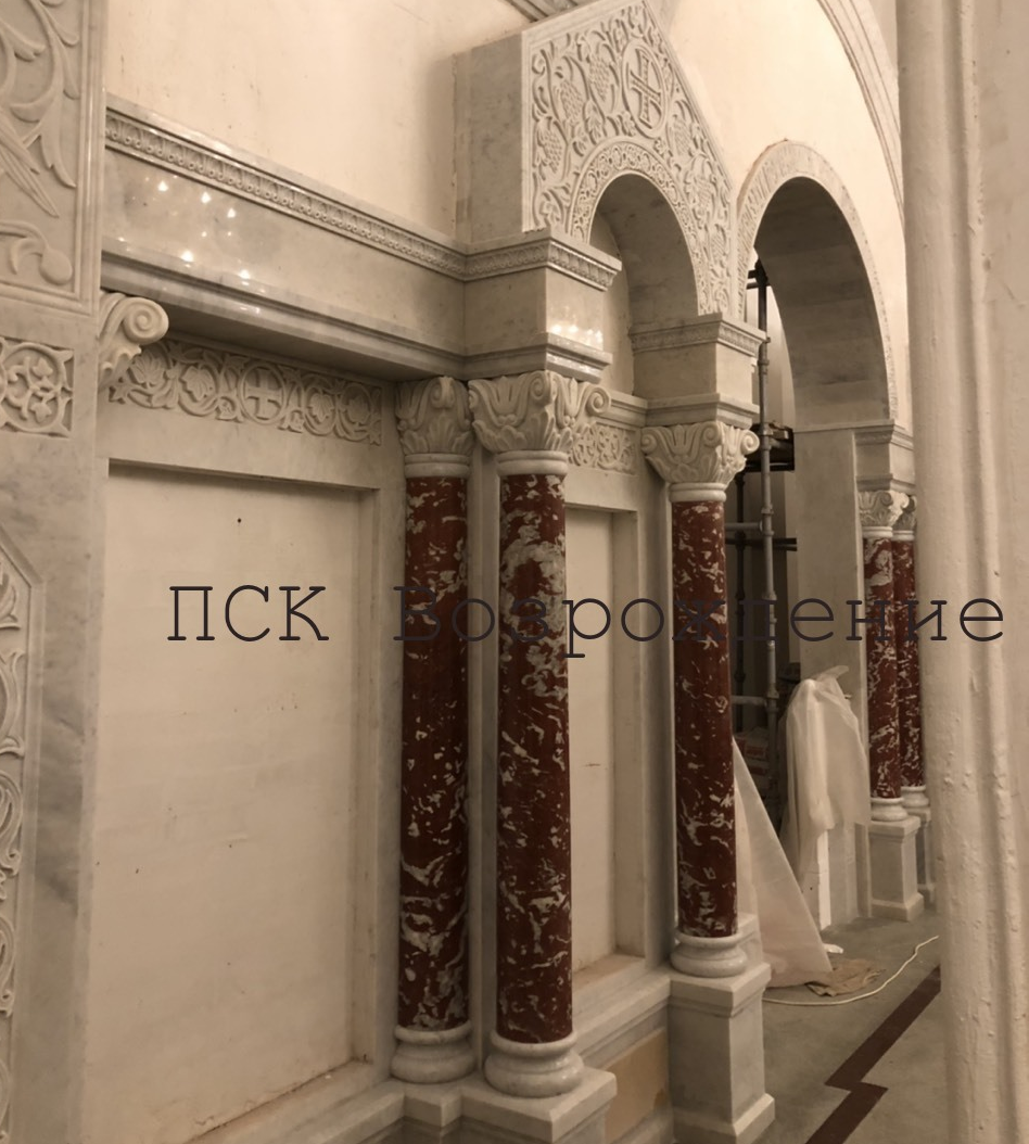 ИКОНОСТАС ДЛЯ ХРАМА СВЯТОГО ПРАВЕДНОГО ВОИНА ФЕОДОРА УШАКОВА В ЮЖНОМ БУТОВЕ